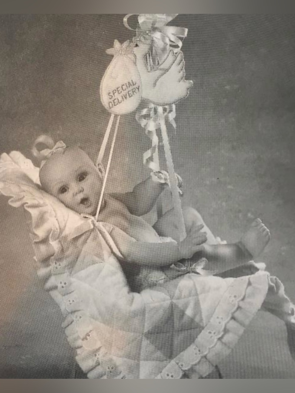 Vintage Ashton Drake “Special Delivery” Porcelain Baby Doll by Titus Tommescu